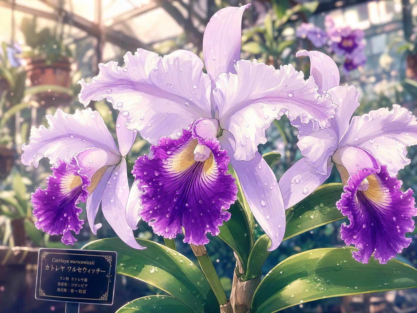 蜜桃植物视频-兰花养护视频